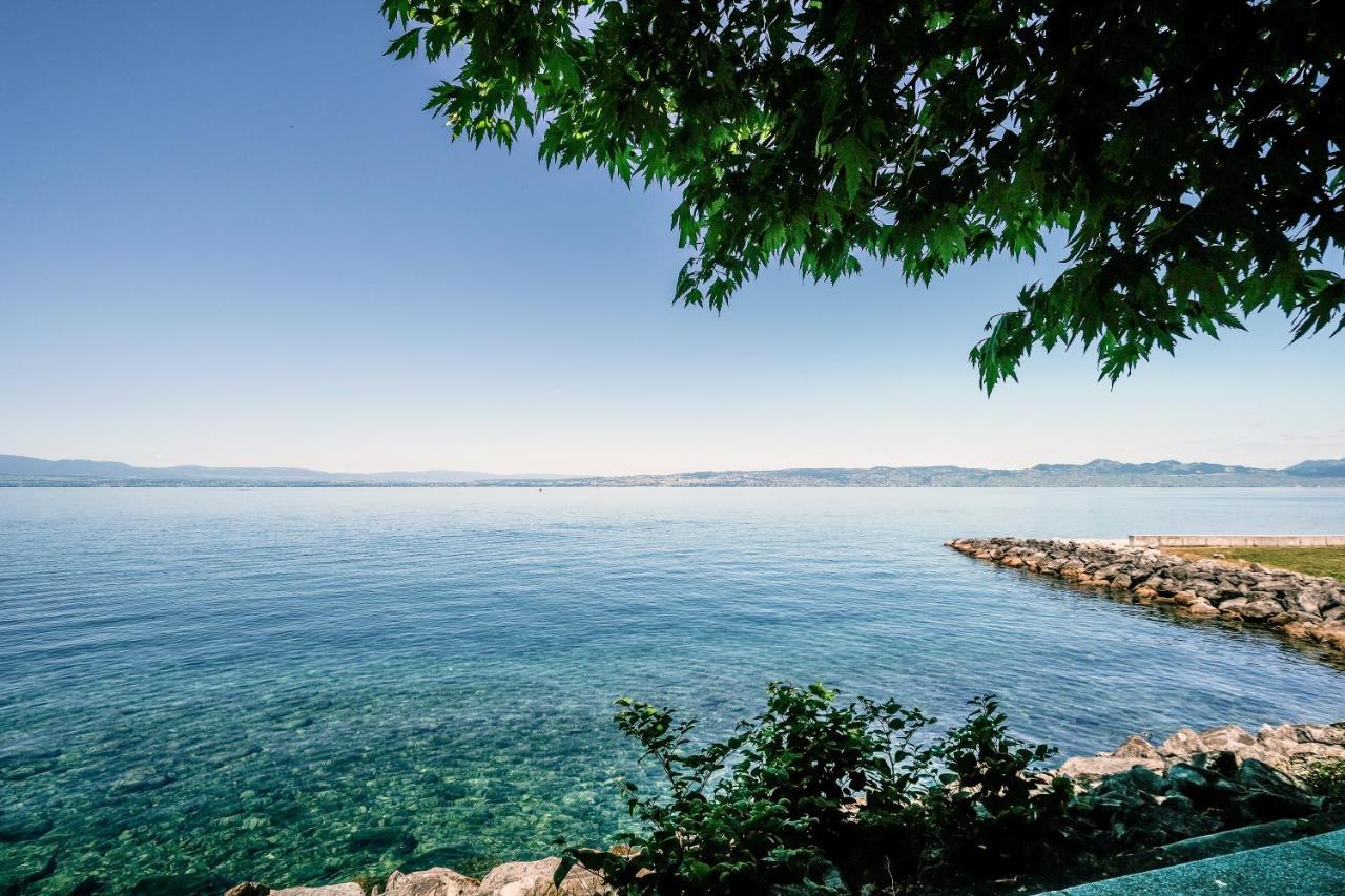 Pieds Dans L'Eau - Lac Leman - 2 Min Evian - Spacieux Neuvecelle Екстер'єр фото